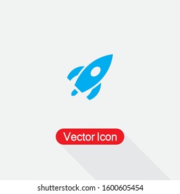 Rocket Icon Vector Illustration Eps10