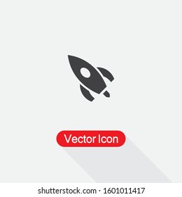 Rocket Icon Vector Illustration Eps10