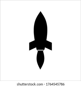 rocket icon vector illustration logo template