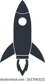 Rocket Icon Vector for logo 