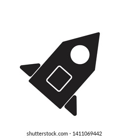 Rocket Icon Vector Logo Template