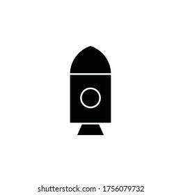 rocket icon vector sign symbol isolated