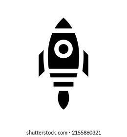 Rocket Icon Vector Symbol Design Illustration