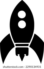 rocket icon vector symbol design illustration