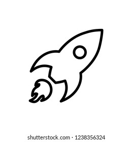 Rocket icon vector templates