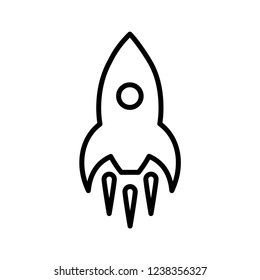 Rocket icon vector templates