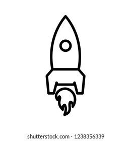 Rocket icon vector templates