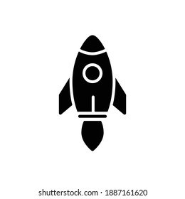 rocket icon vector for web site