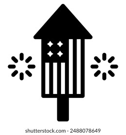 Rocket icon for web, app, infographic, etc