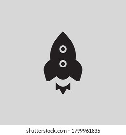 icono de cohete para impresión web y móvil, iconos de juego de flechas