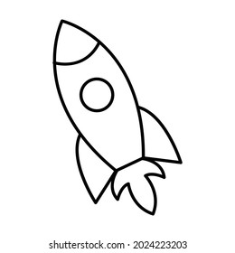 Rocket Icon which can easily modify or edit 