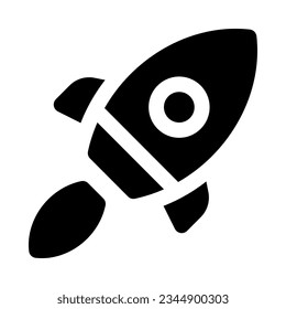 rocket icon for your website, mobile, presentation, and logo design.