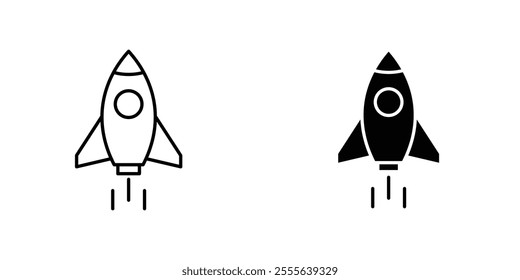 Rocket icons for app and websites.