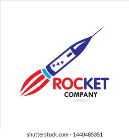 rocket icons, future technology, templates. EPS 10