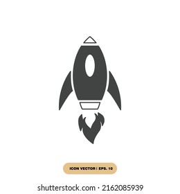 rocket icons  symbol vector elements for infographic web