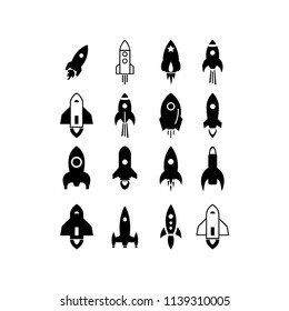 Rocket icons templates