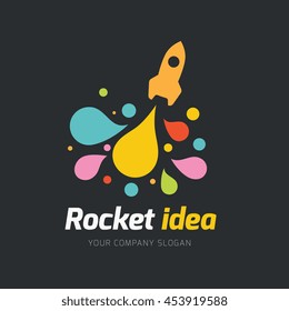 Rocket Idea Logo