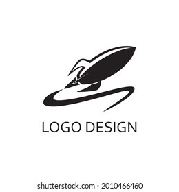 Rocket illustration for logo company