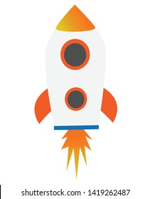 Rocket images used to travel to space