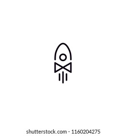 rocket job or rocket with bow tie