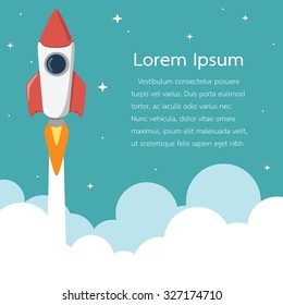 Rocket Launch background