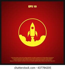 rocket launch icon