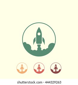 rocket launch icon