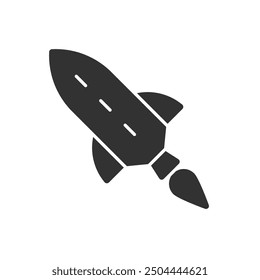 rocket launch icon sign symbol
