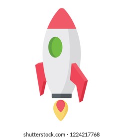 
A rocket launch showing business startup 
