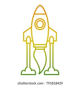 rocket launch start innovation icon