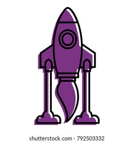 rocket launch start innovation icon