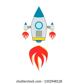 rocket launch vector