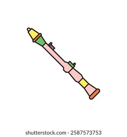 Rocket launcher icon vector design templates simple and modern