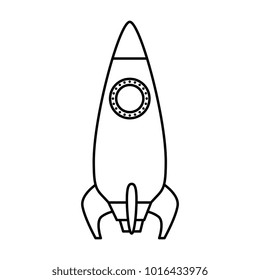 rocket launcher isolated icon