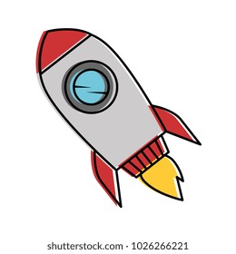 rocket launcher isolated icon