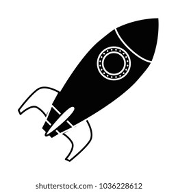 rocket launcher isolated icon