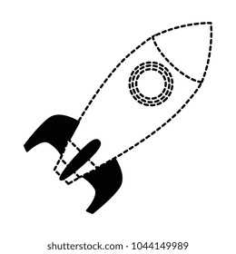 rocket launcher isolated icon