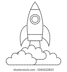 rocket launcher isolated icon