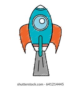 rocket launcher isolated icon