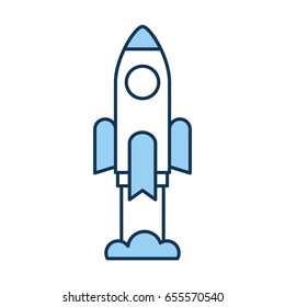 rocket launcher isolated icon
