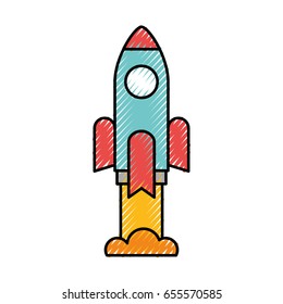 rocket launcher isolated icon