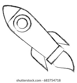 rocket launcher isolated icon