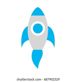 rocket launcher isolated icon