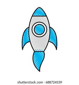 rocket launcher isolated icon