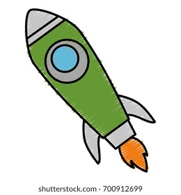 rocket launcher isolated icon