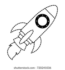 rocket launcher isolated icon