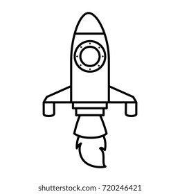 rocket launcher isolated icon