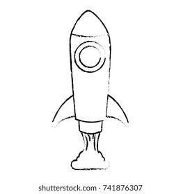 rocket launcher isolated icon
