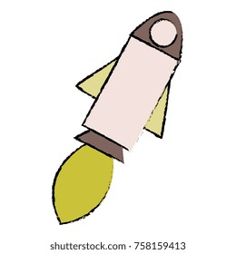 rocket launcher isolated icon