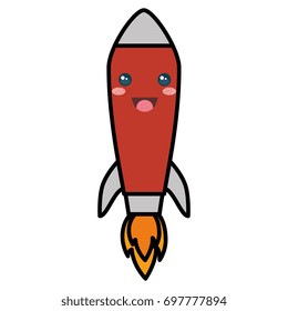 rocket launcher kawaii character
